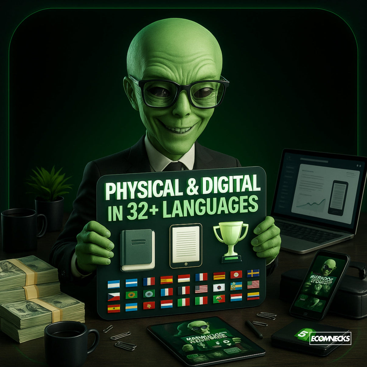 La Enciclopedia del Business: Diventa un Alieno del Digitale - Ebook Completo dalla A alla Z - Ecom Necks